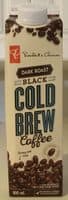 Black Dark Roast Cold Brew Coffee