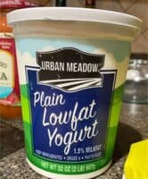Plain Lowfat Yogurt