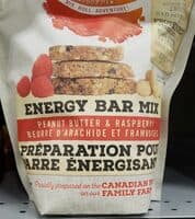 Energy bar mix
