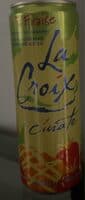 LA CROIX, CURATE, NATURALLY ESSENCED SPARKLING WATER, PINEAPPLE STRAWBERRY