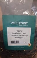 Organic Black Beluga Lentils