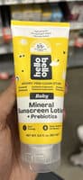 Baby Mineral Sunscreen Lotion + Prebiotics