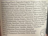 calm face and body lotion