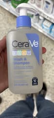 cerave wash and shampoo