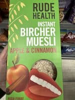 Instant bircher muesli apple & cinnamon