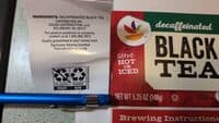DECAFFEINATED BLACK TEA